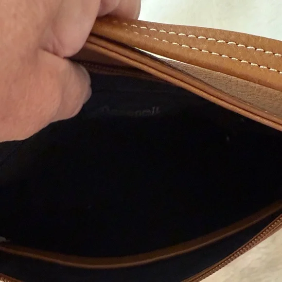 Tignanello Brown Leather Crossbody Bag - Picture 5 of 13